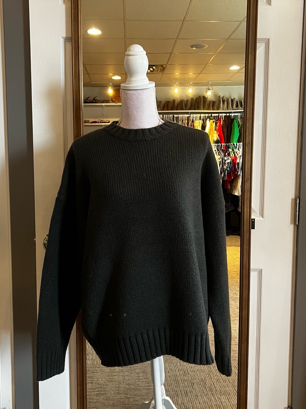 Vici Black Crewneck Sweater